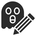 Ghost Writing Icon